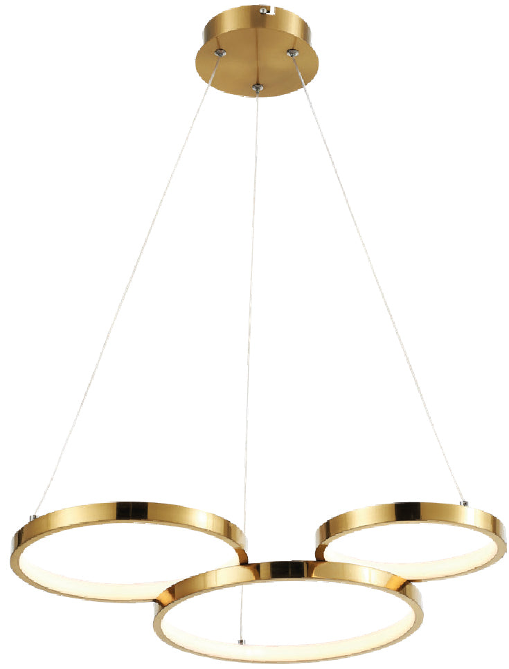 Lámpara Colgante Bronce – DI-153-BRS-30K-Z