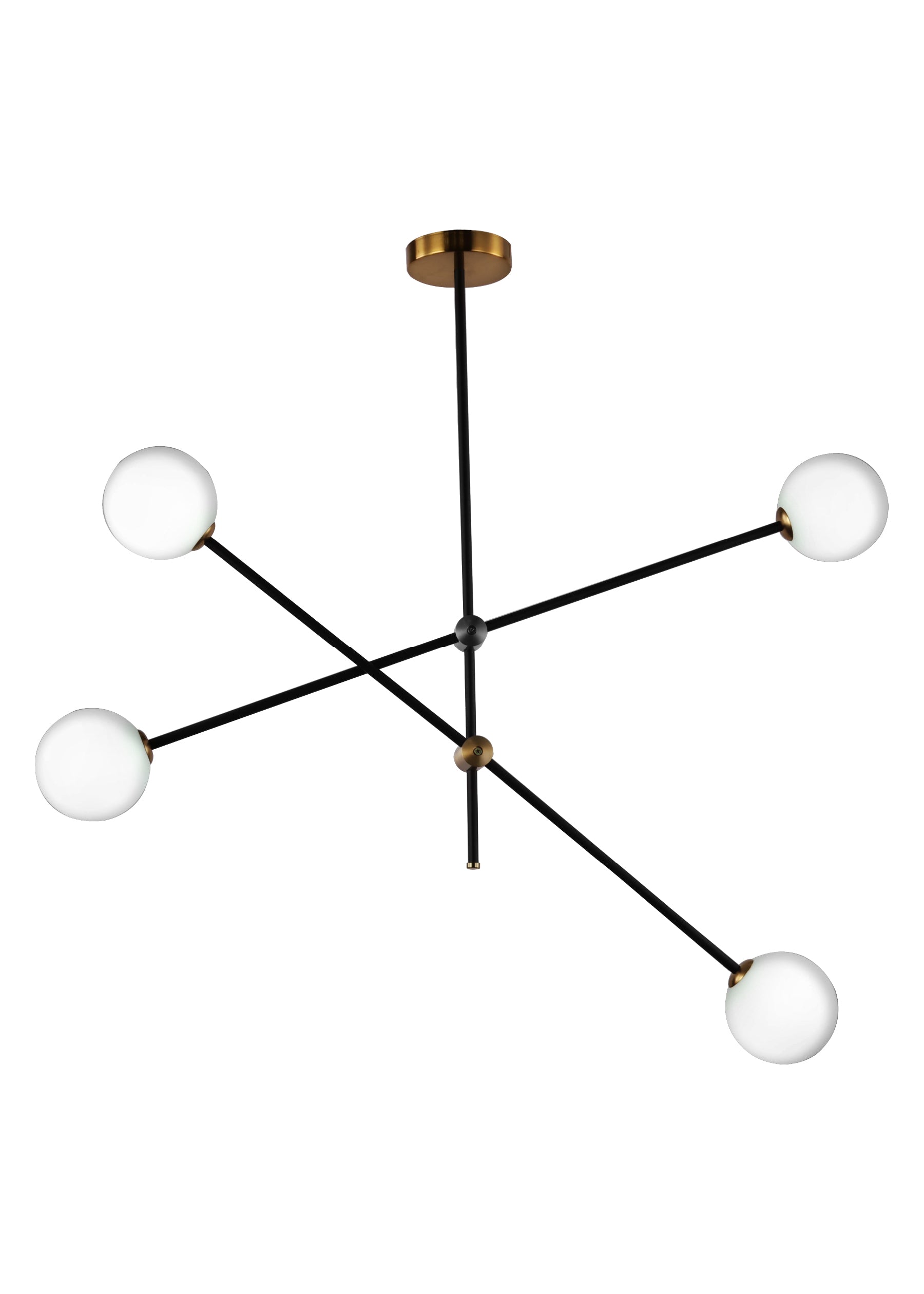 Lámpara Colgante Negra – DI-204-BK-Z