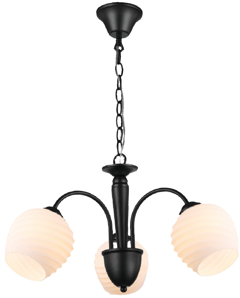 Lámpara Colgante Negra – DI-210-BK-Z
