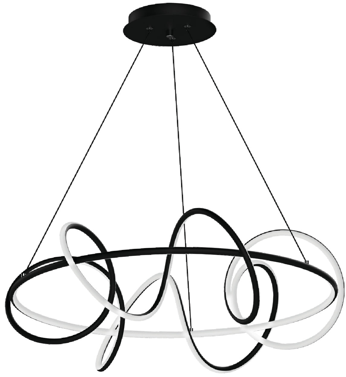 Lámpara Colgante Negra – DI-216-BK-CCT-Z