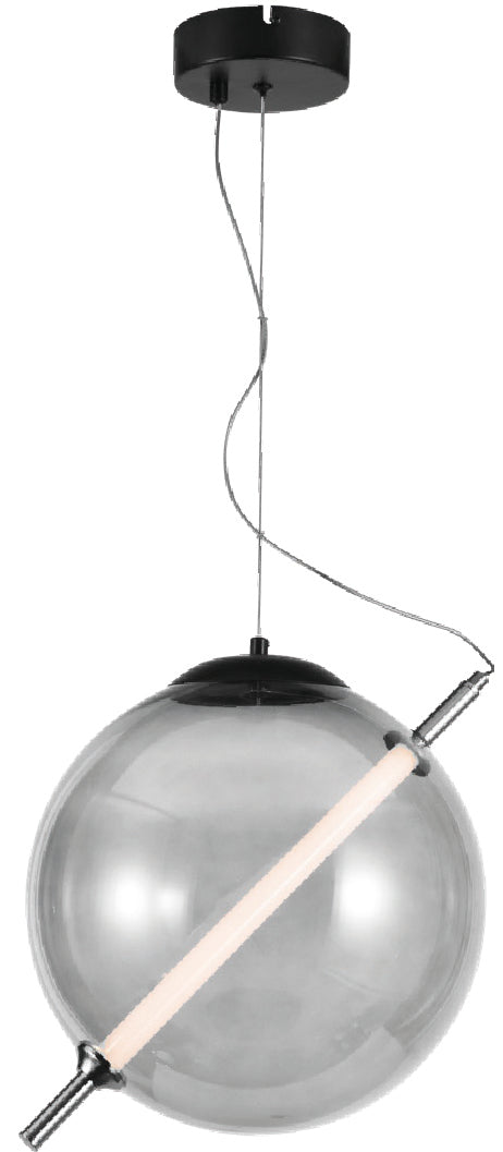 Lámpara Colgante Negra – DI-255-BK-30K-Z