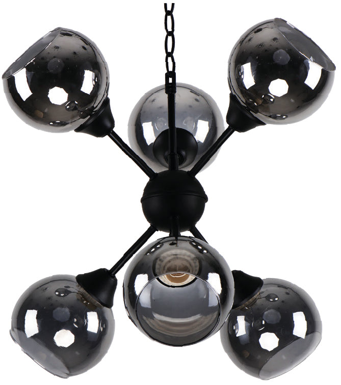 Lámpara Colgante Negra – DI-266-BK-Z