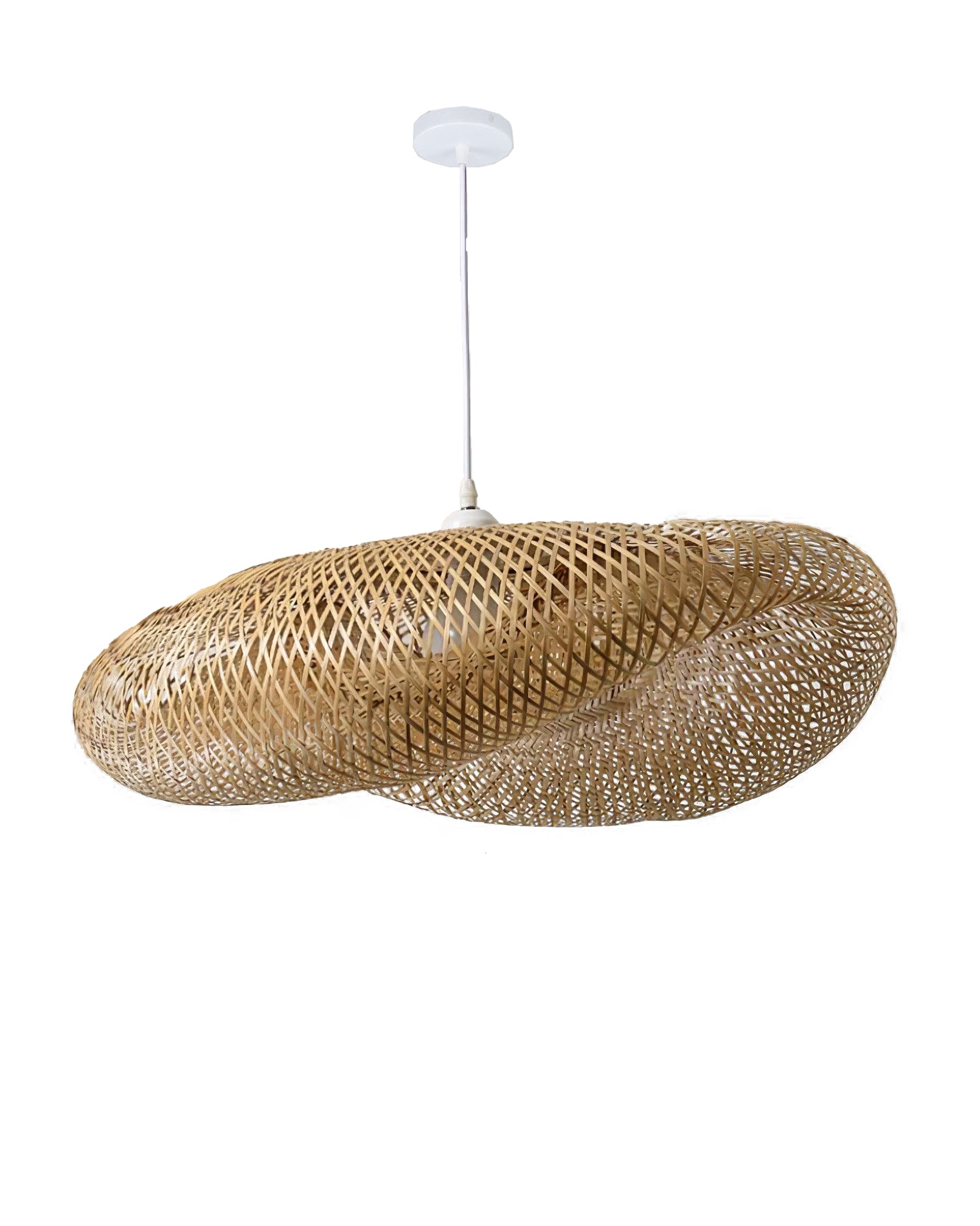 Lámpara Colgante de Fibras Naturales – DI-424-WD-Z