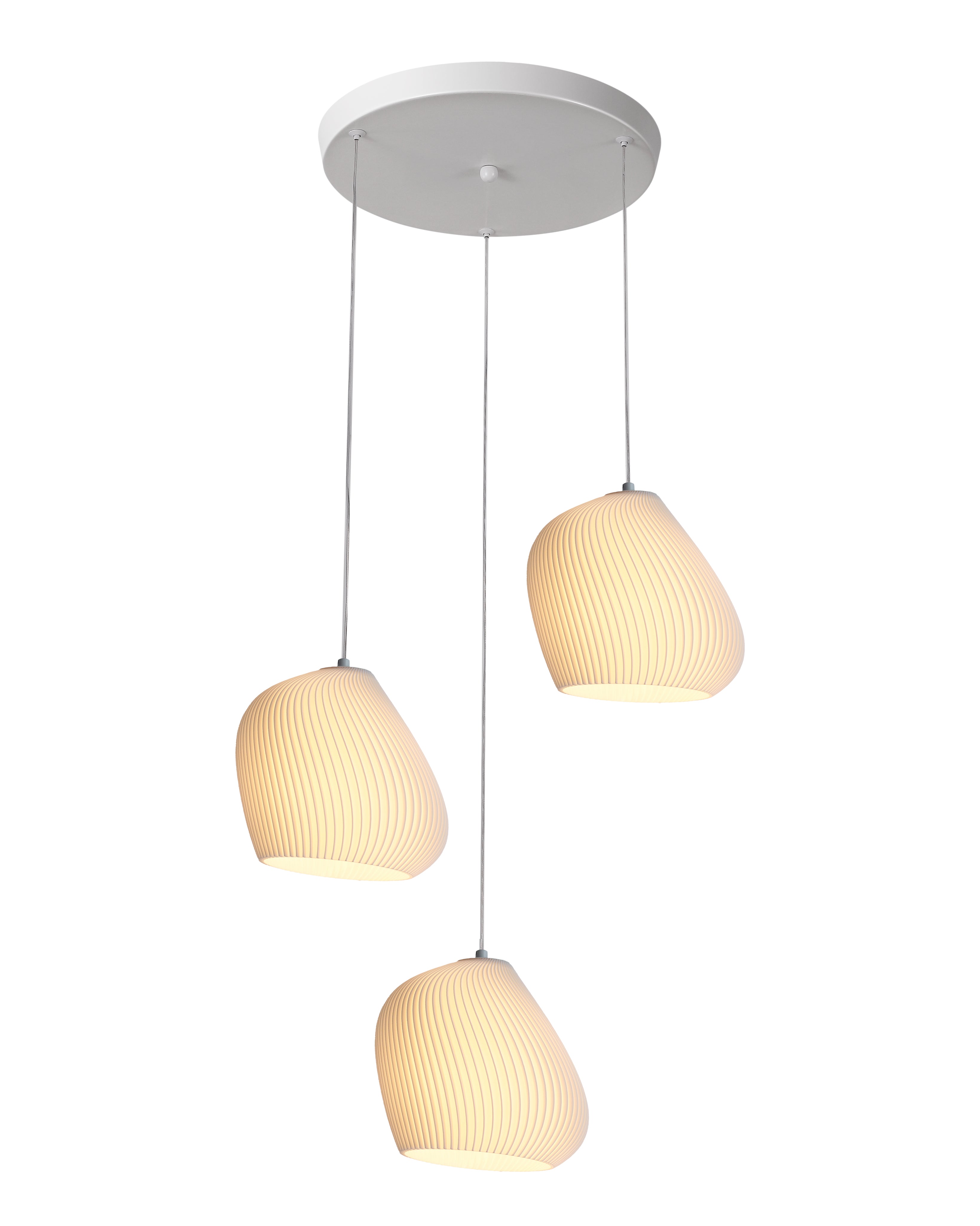 Lámpara Colgante Blanca – DI-430-WH-Z