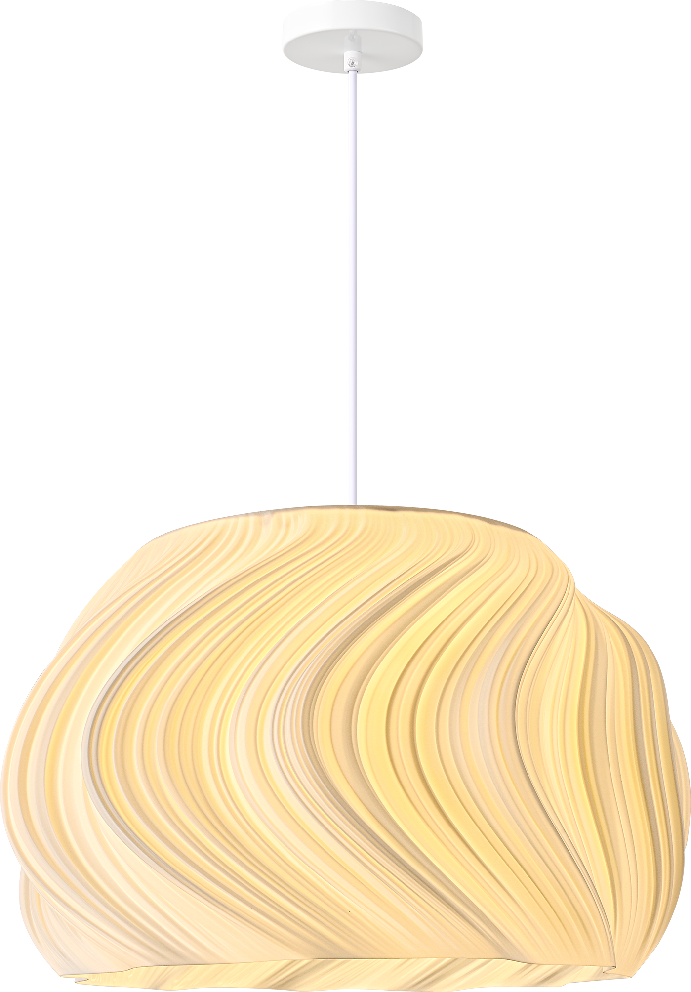 Lámpara Colgante Blanca – DI-431-WH-Z