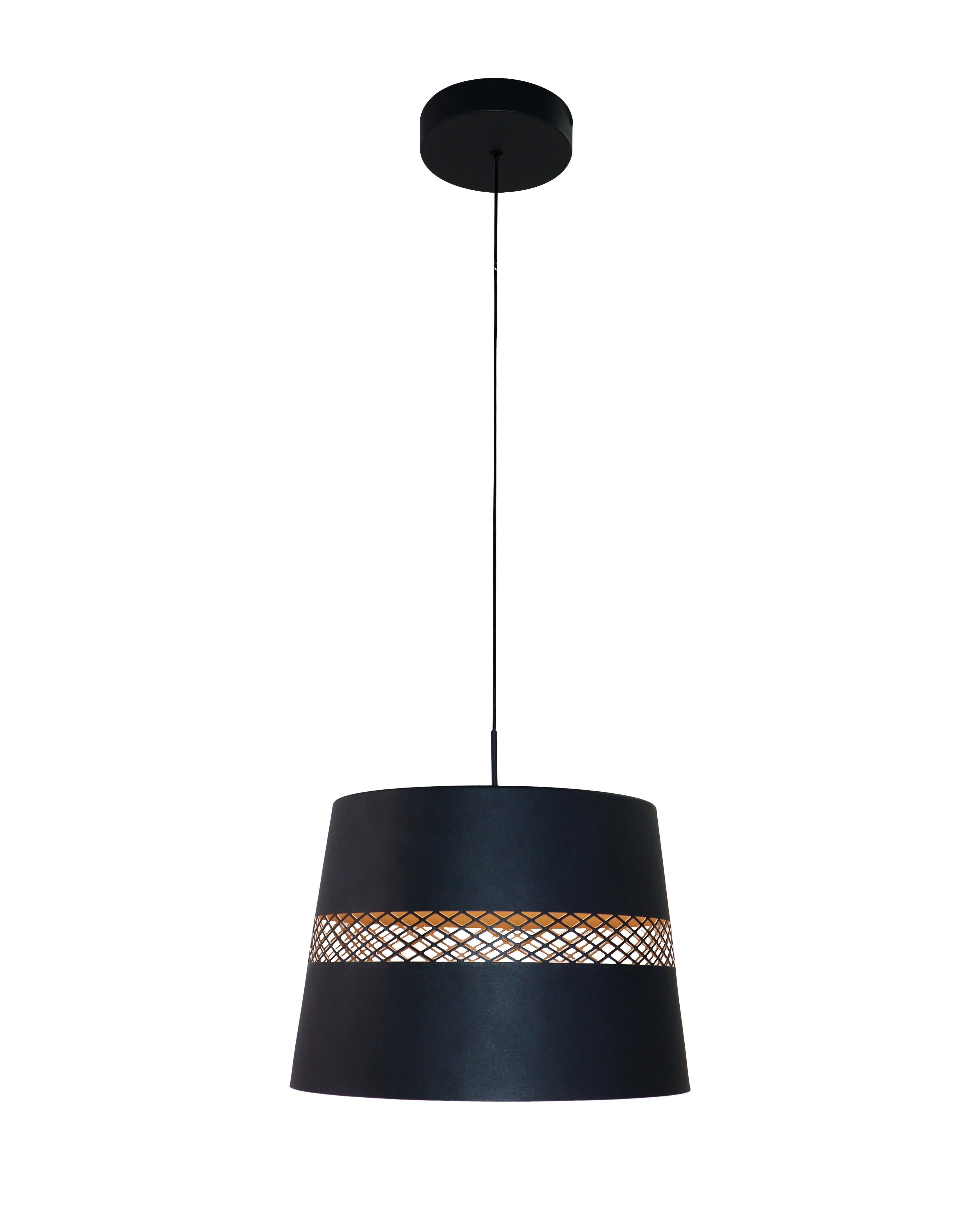Lámpara Colgante Negra – DI-447-BK-30K-Z