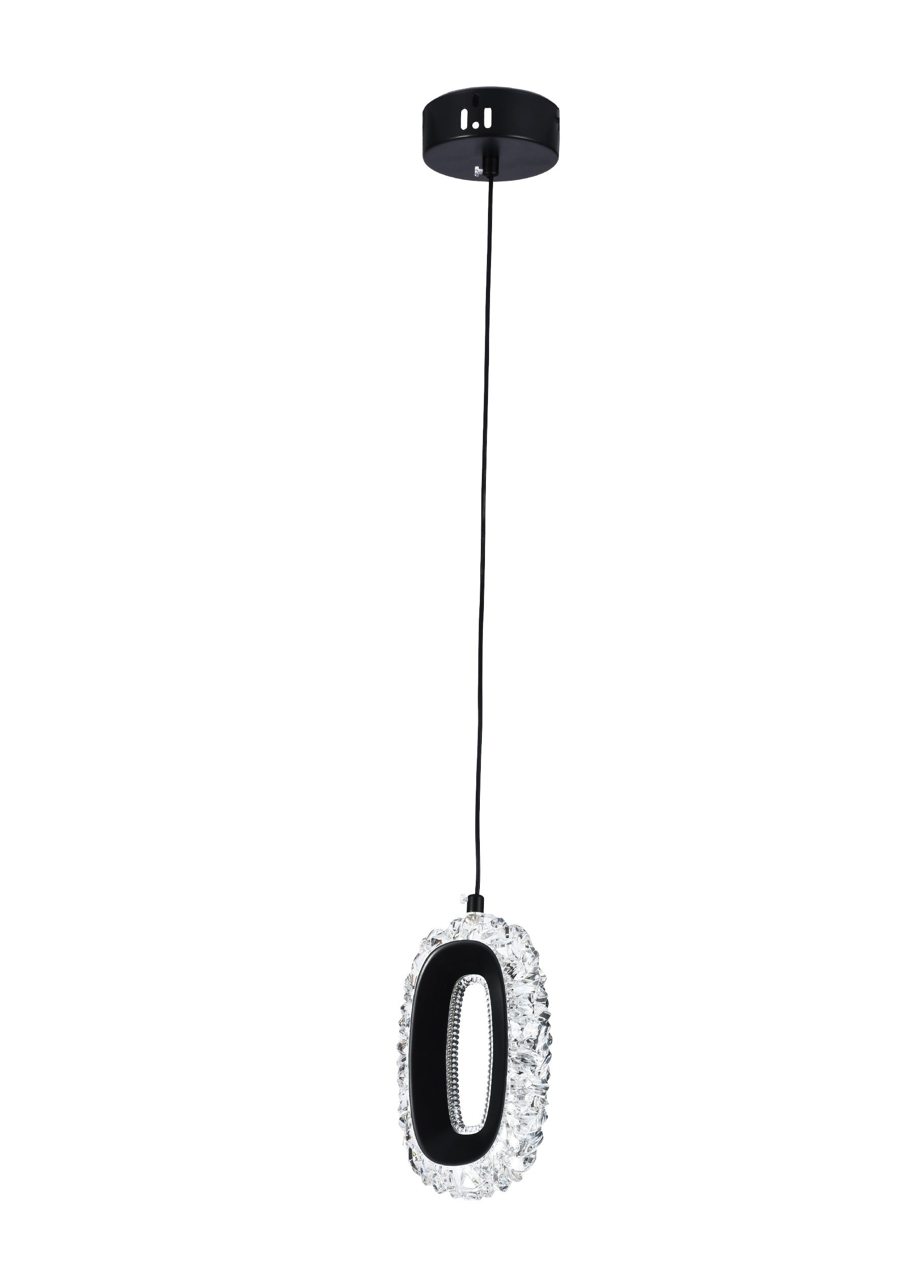 Lámpara Colgante Single Negra – DI-481-BK-CCT-Z