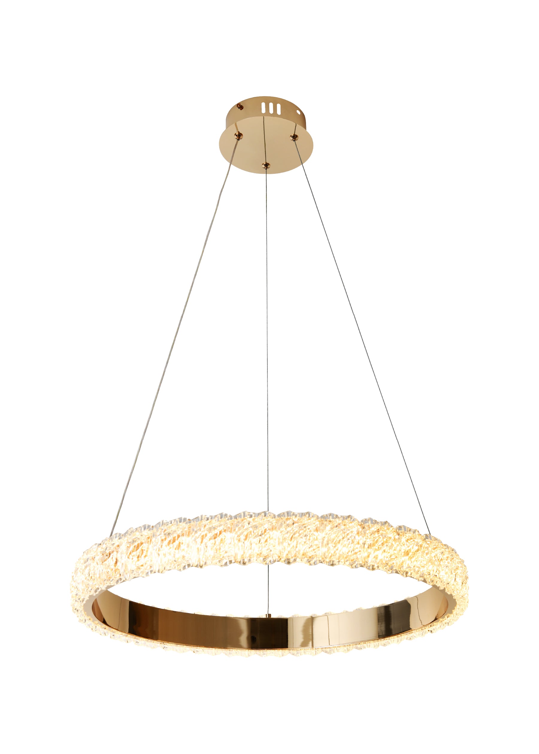 Candelabro de Cristal Dorado – DI-493-GD-30K-Z