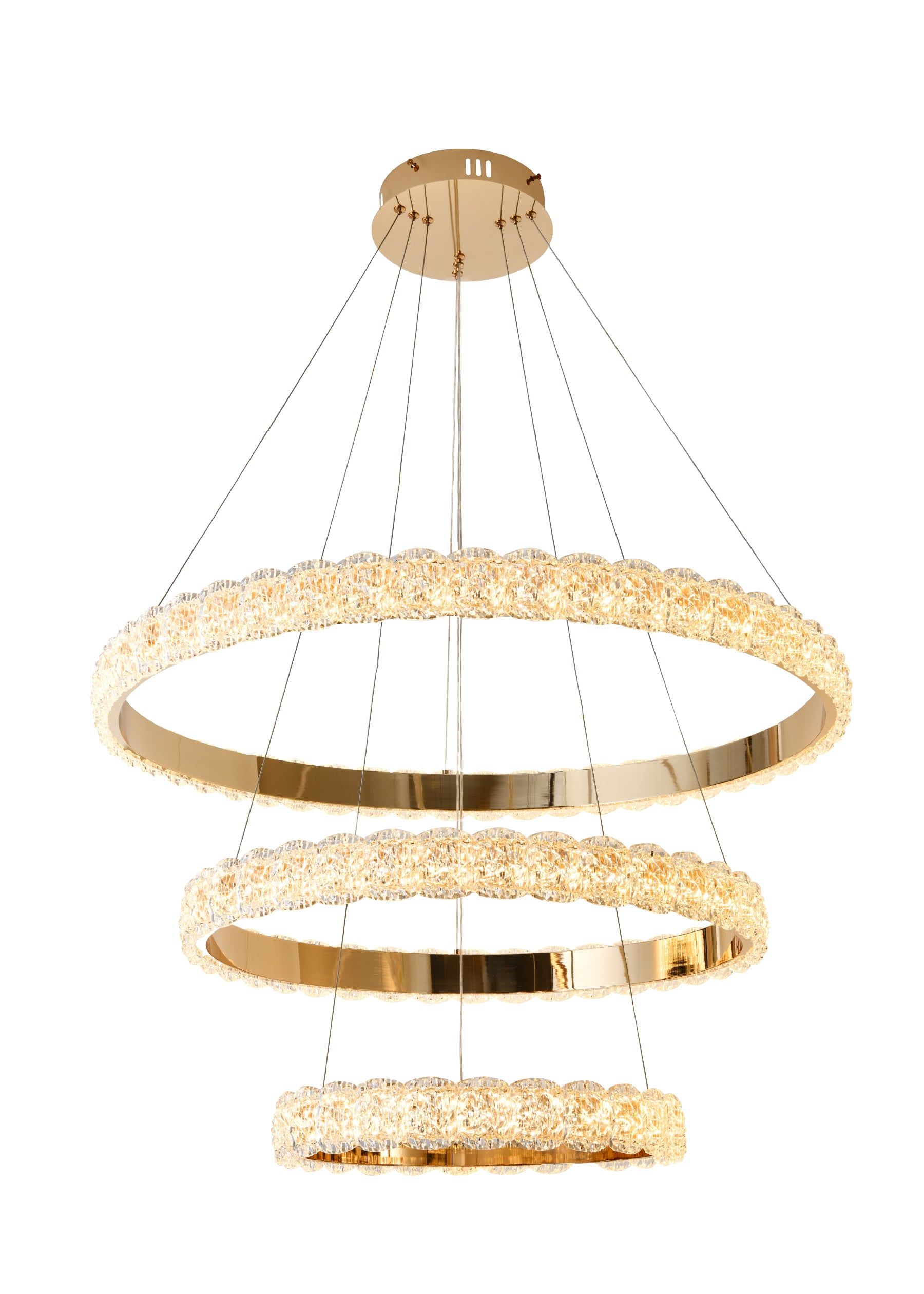 Candelabro de Cristal Dorado – DI-494-GD-30K-Z