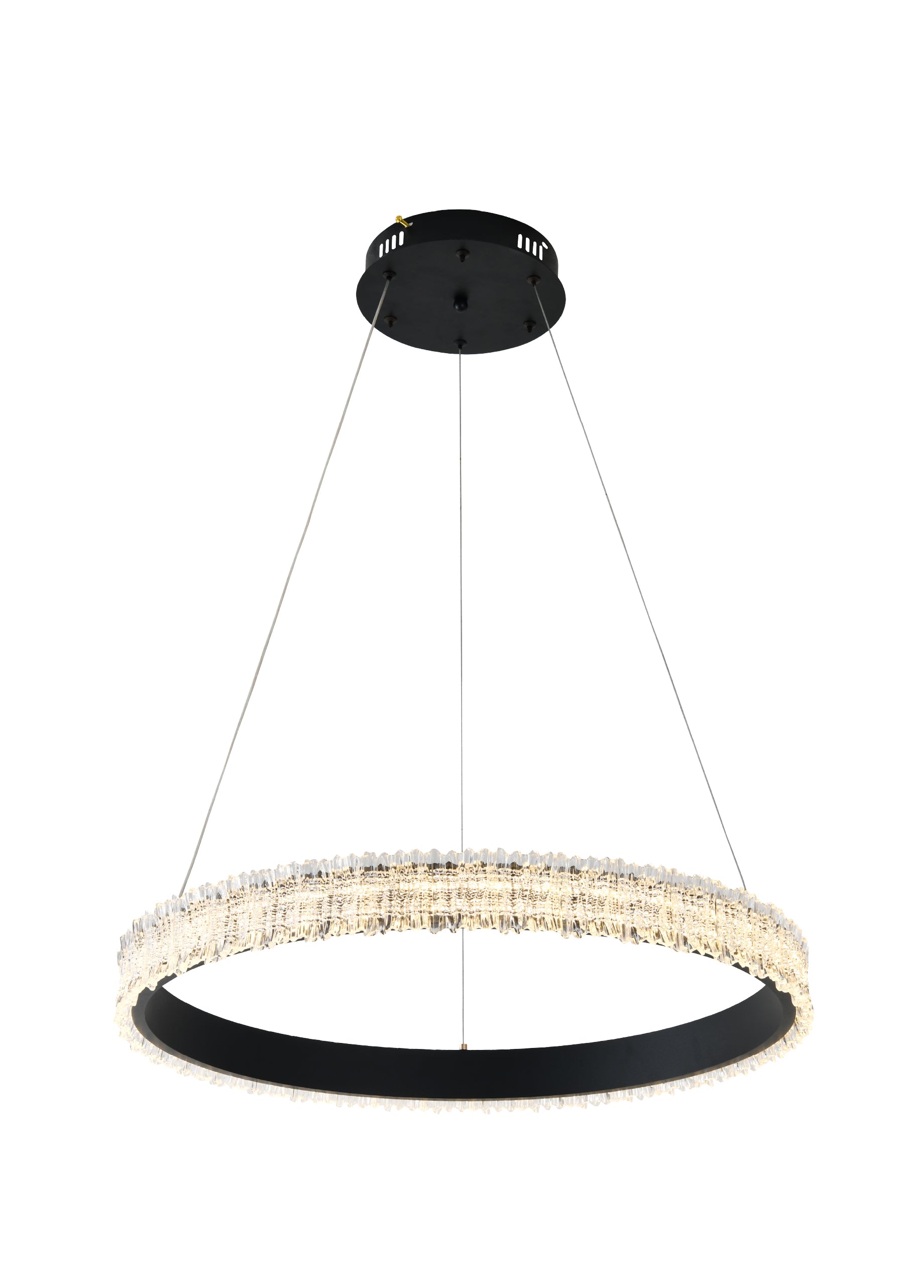 Candelabro de Cristal Negro – DI-495-BK-30K-Z
