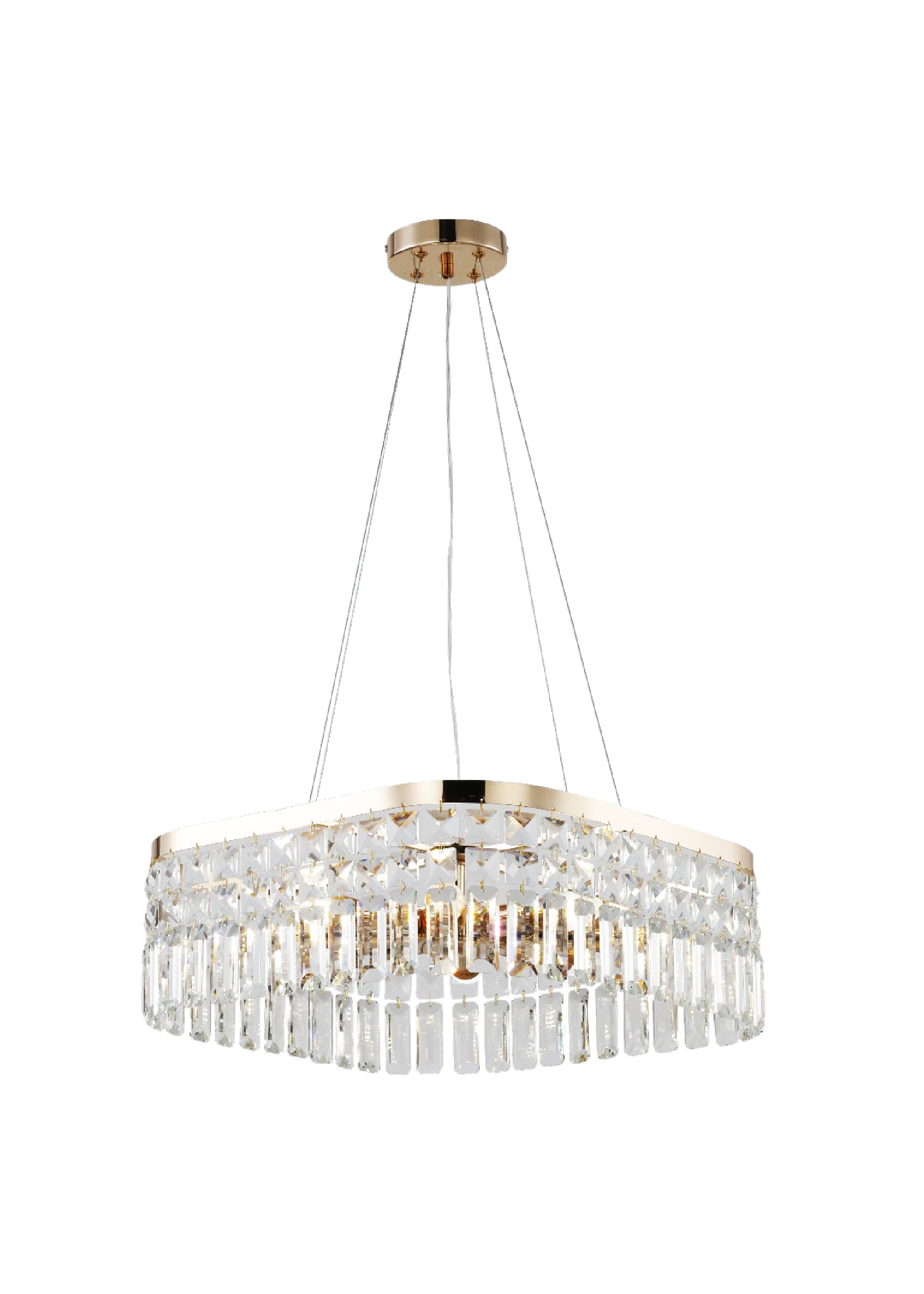 Candelabro de Cristal Dorado – DI-499-GD-Z