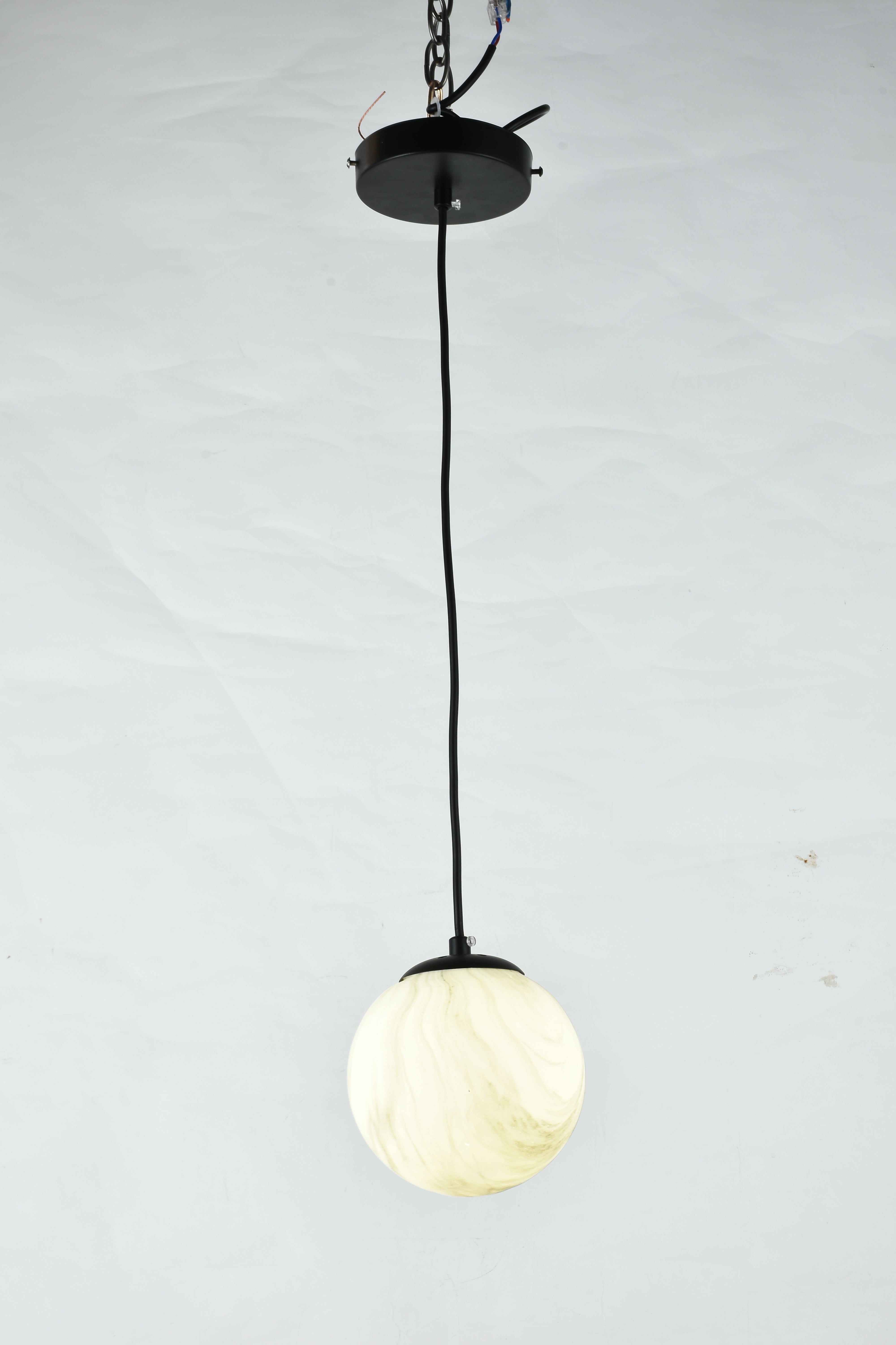 Lámpara Colgante Single Negra – DI-542-BK-Z