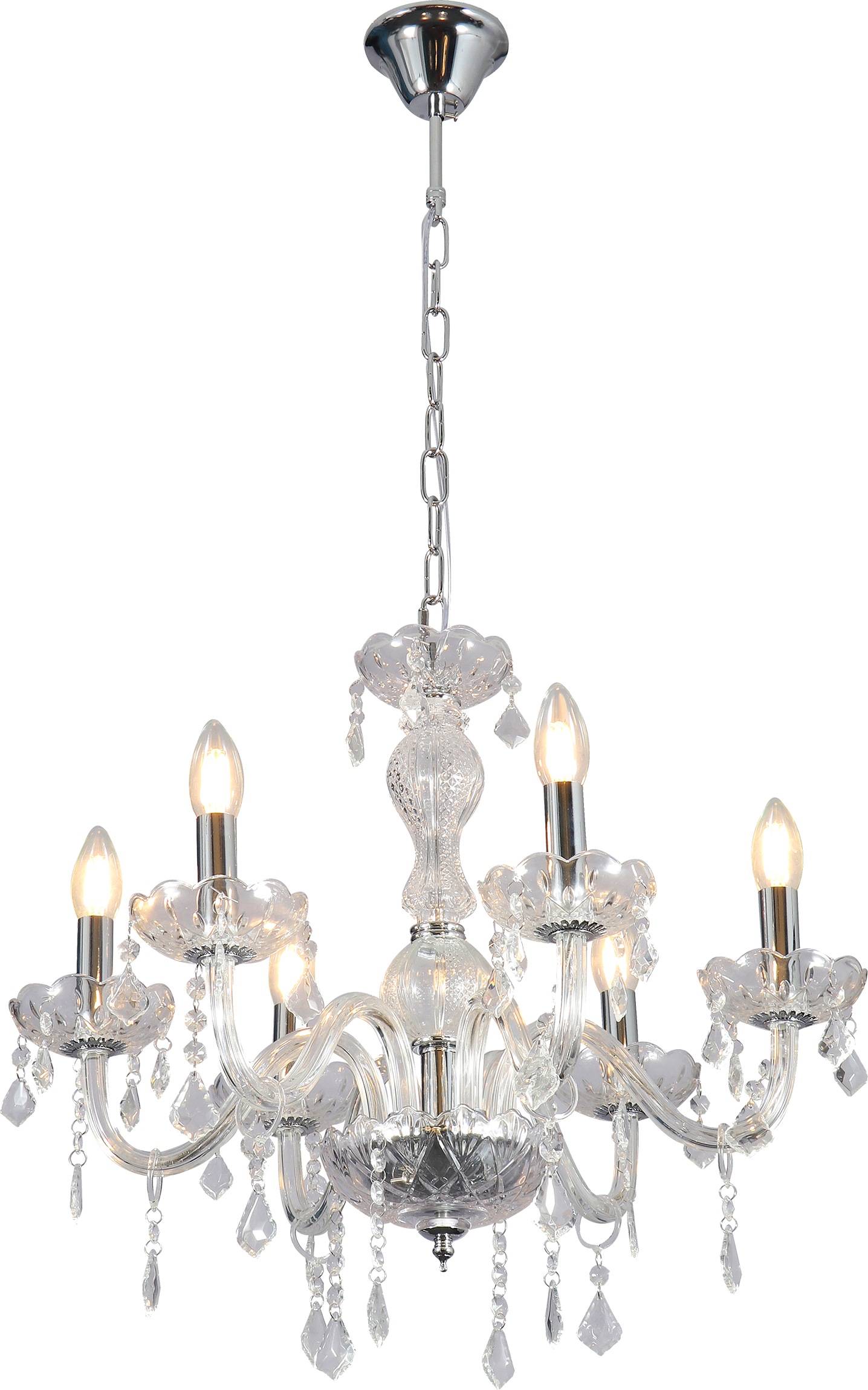 Candelabro de Cristal Cromado – DI-572-CH-Z