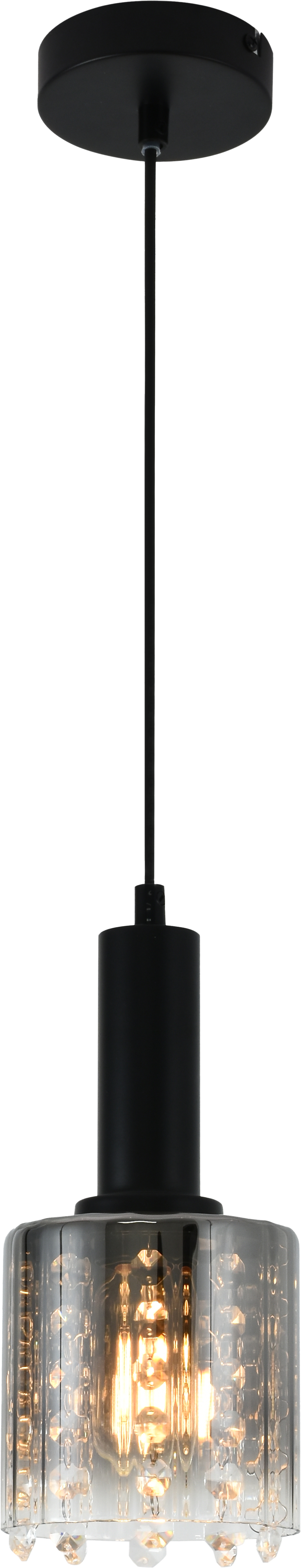Lámpara Colgante Negra – DI-592-BK-Z
