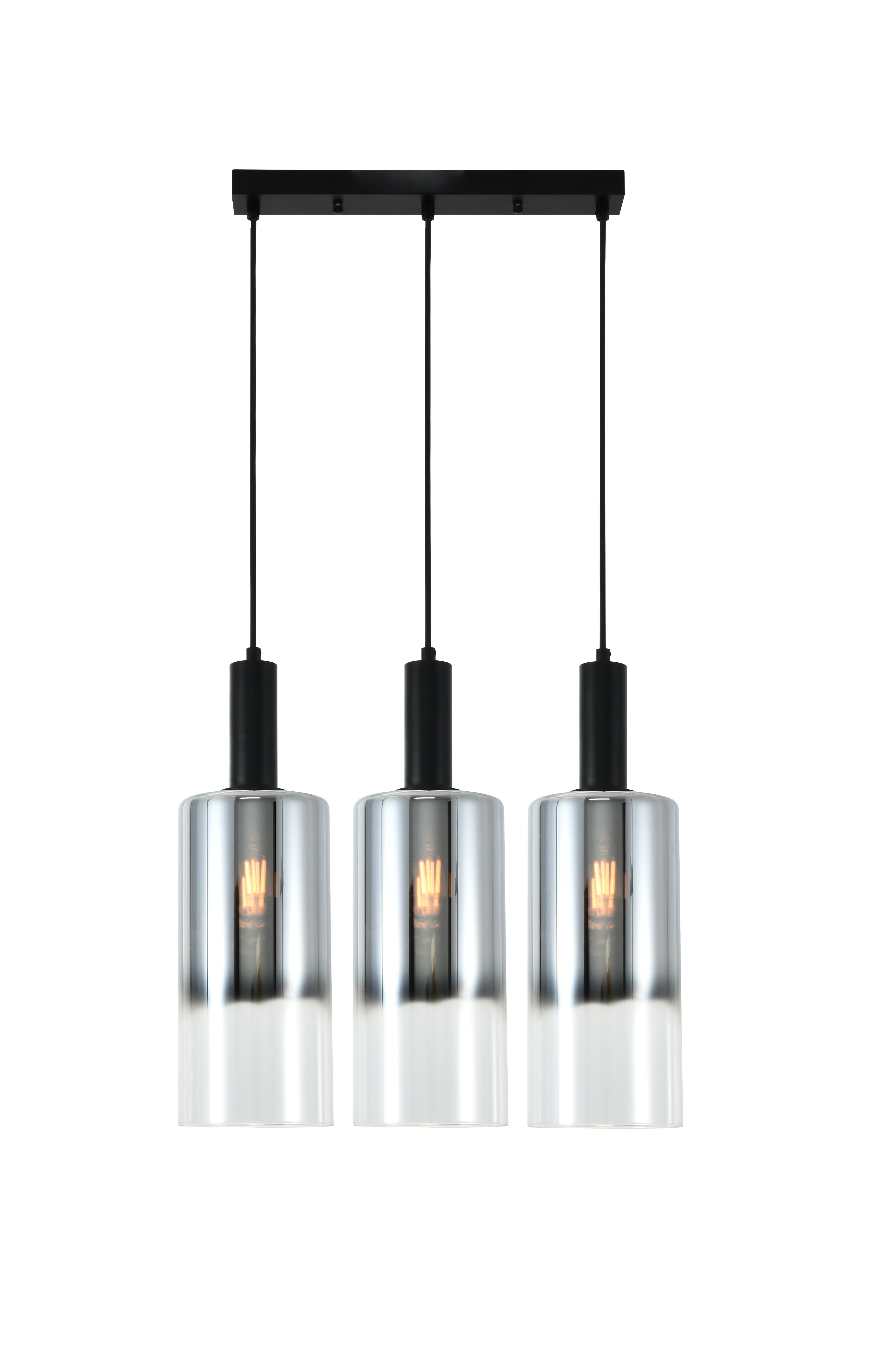 Lámpara Colgante Negra – DI-603-BK-Z