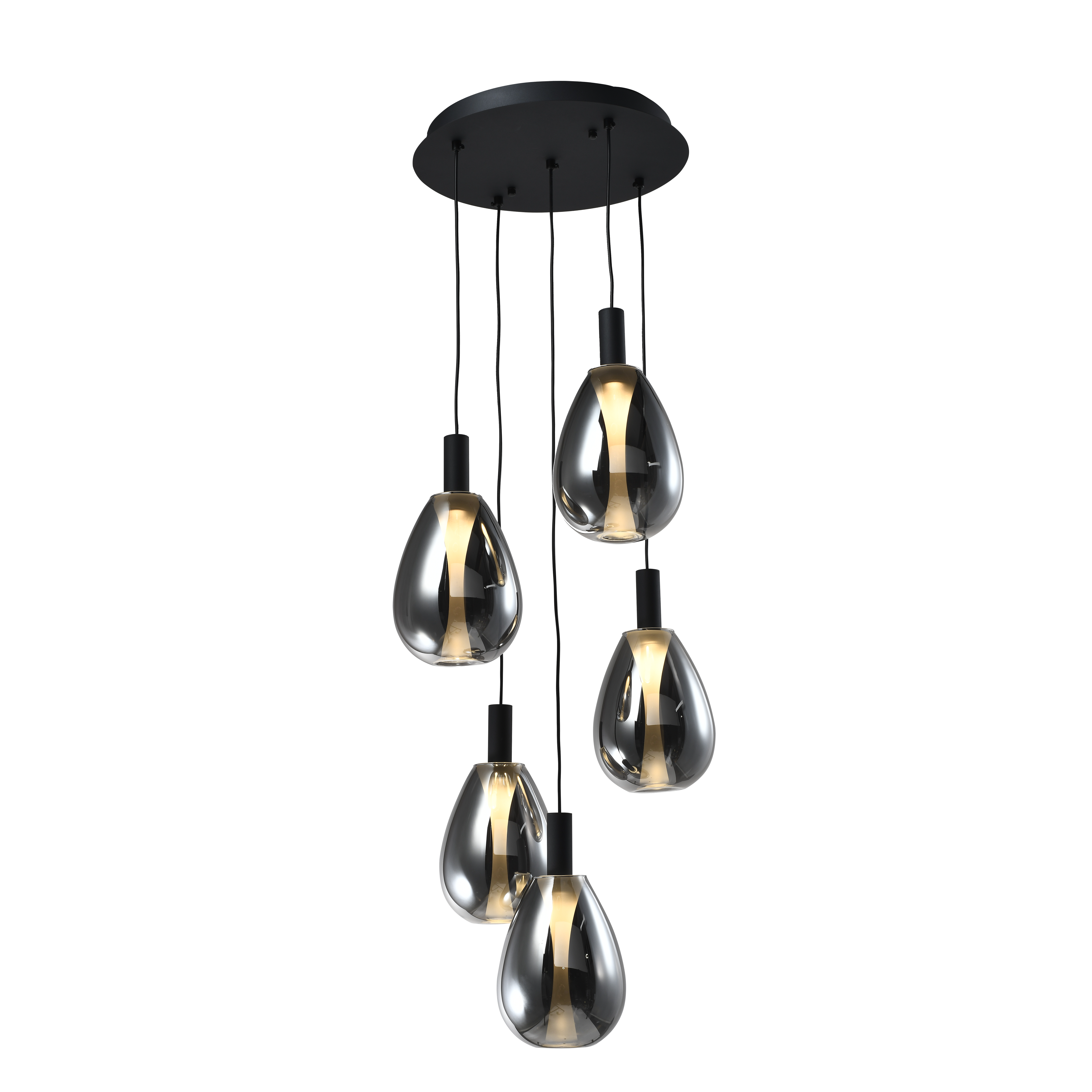 Lámpara Colgante Negra – DI-629-BK-30K-Z