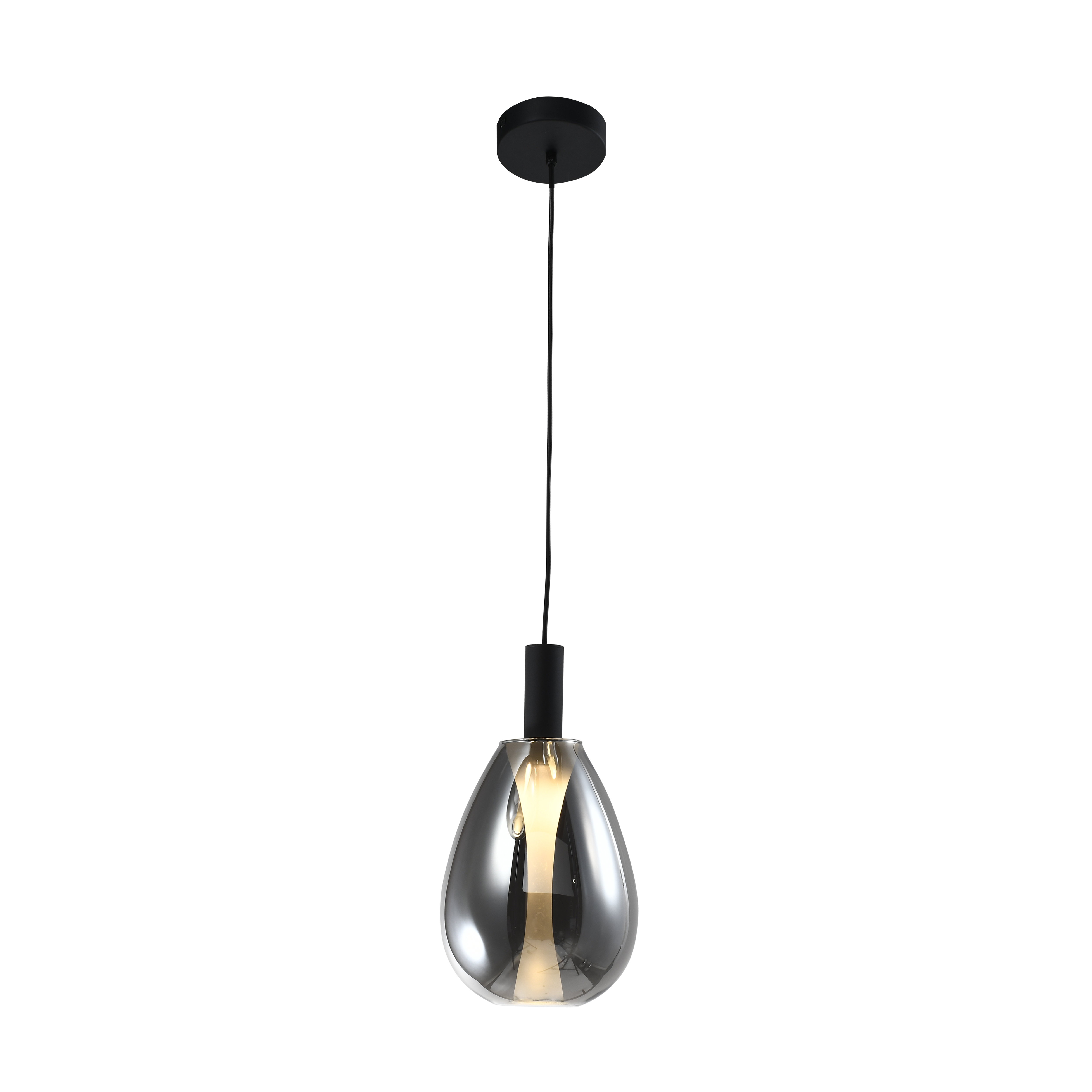 Lámpara Colgante Negra – DI-630-BK-30K-Z