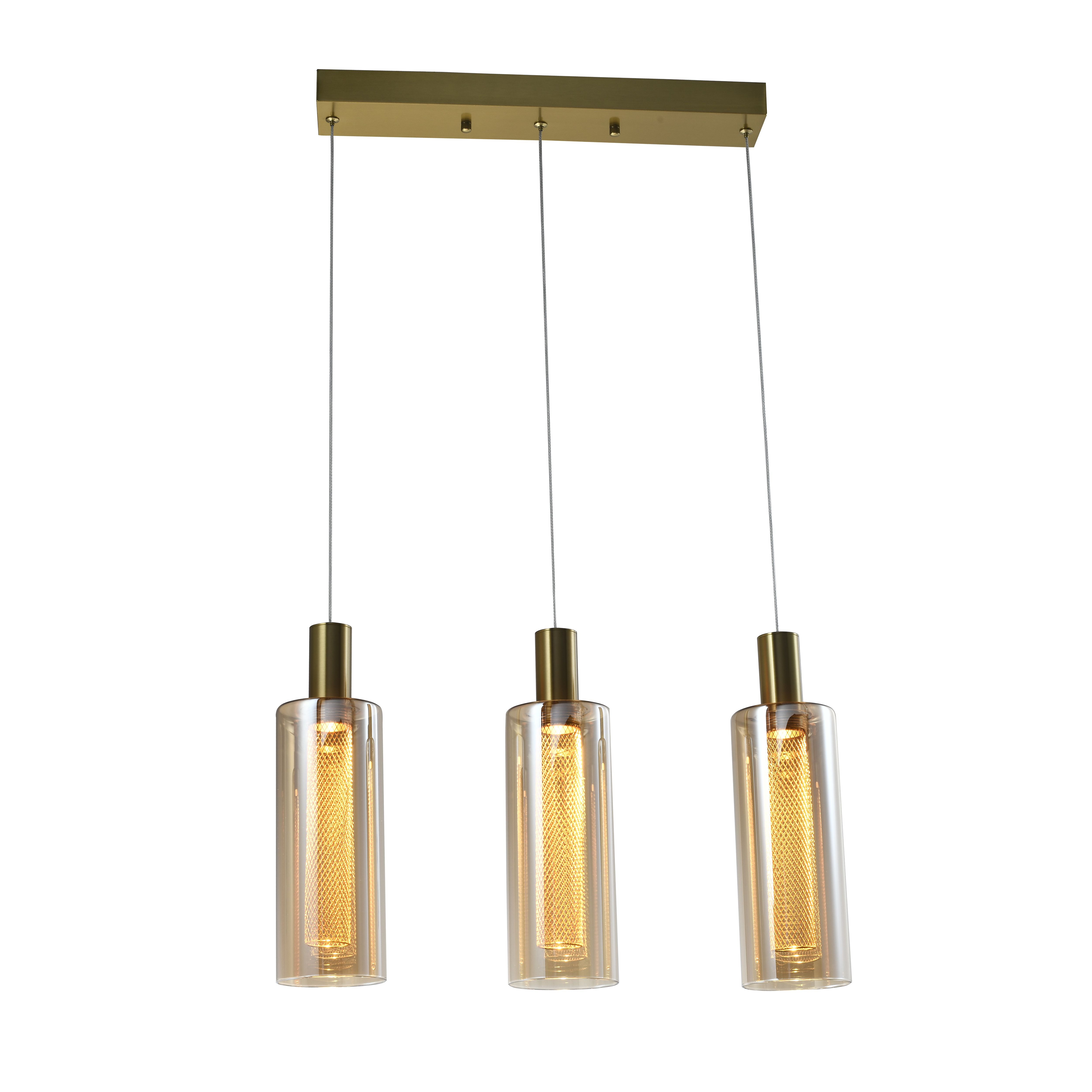 Lámpara Colgante Bronce – DI-638-BRS-30K-Z