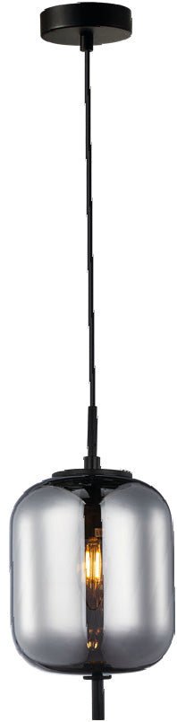 Lámpara Colgante Single Negra – DI-77-BK-Z