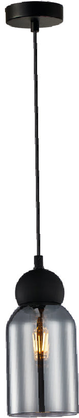 Lámpara Colgante Single Negra – DI-84-BK-Z