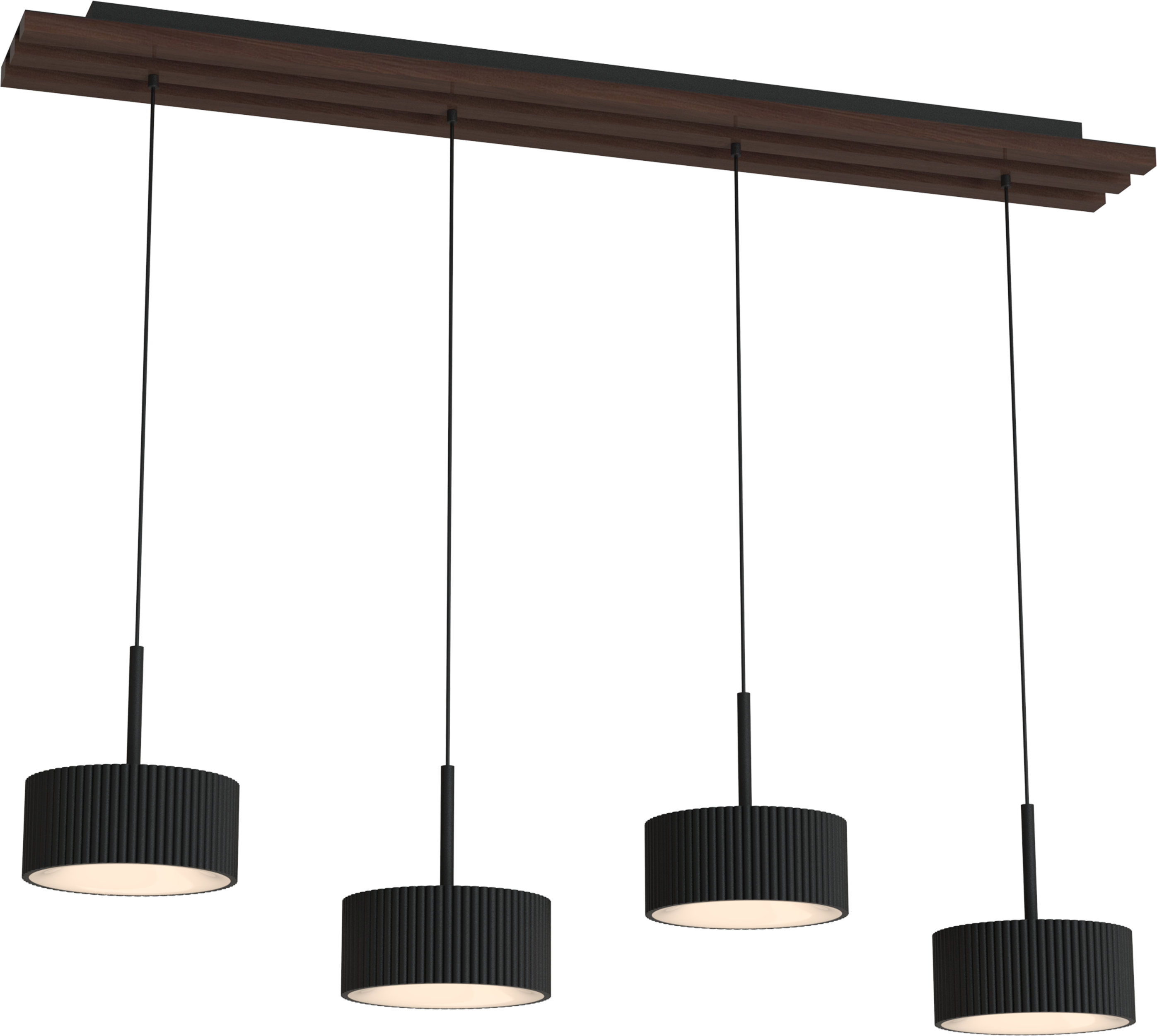 Lámpara Colgante Negra – DI-841-BK-CCT-Z