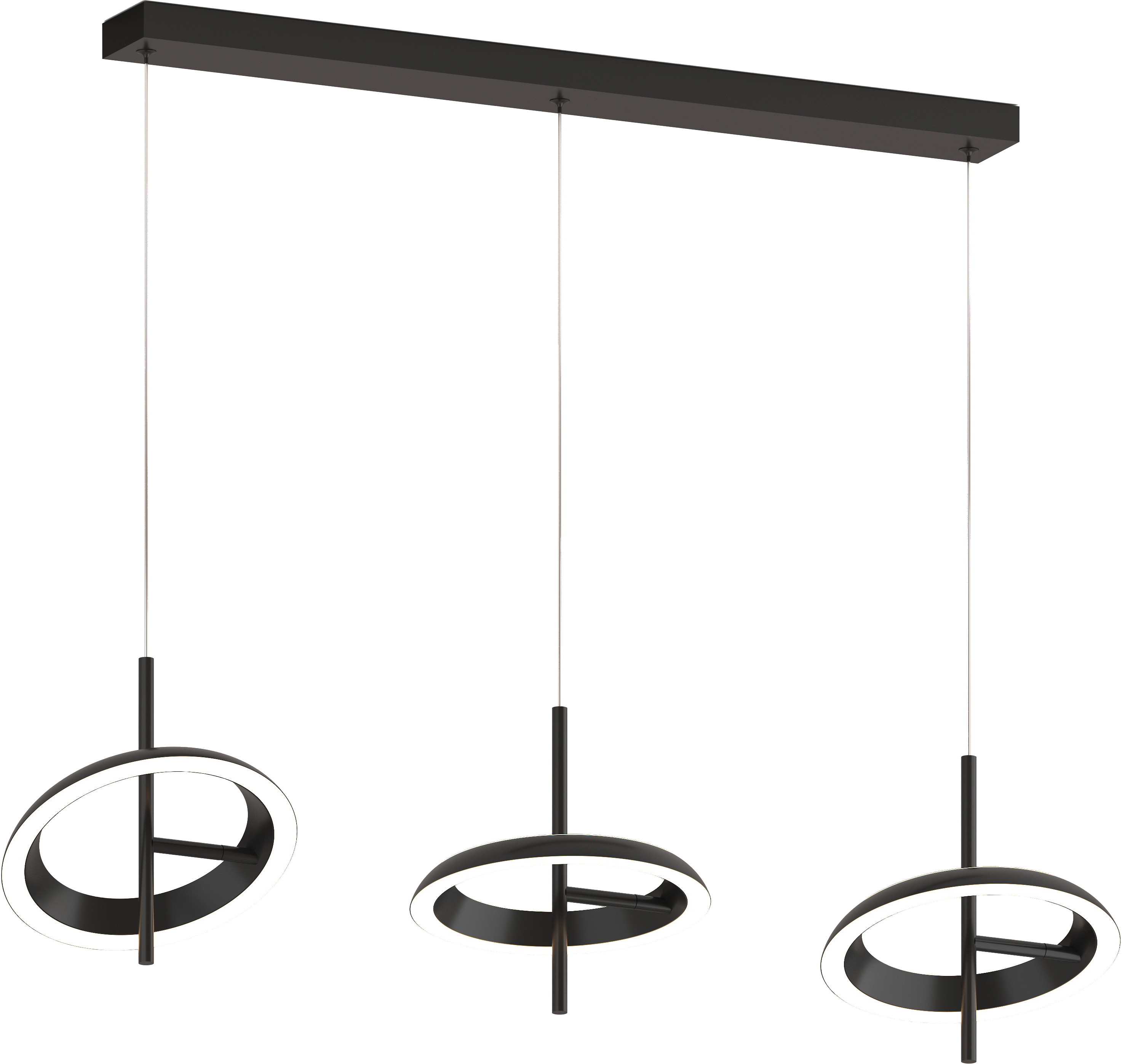 Lámpara Colgante Negra – DI-852-BK-CCT-Z