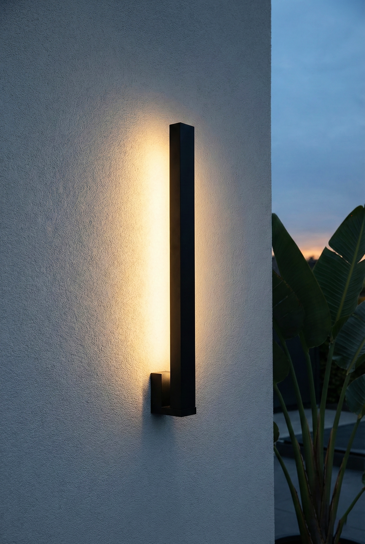 Lámpara de Exterior Negra – OTD-89-BK-30K-Z