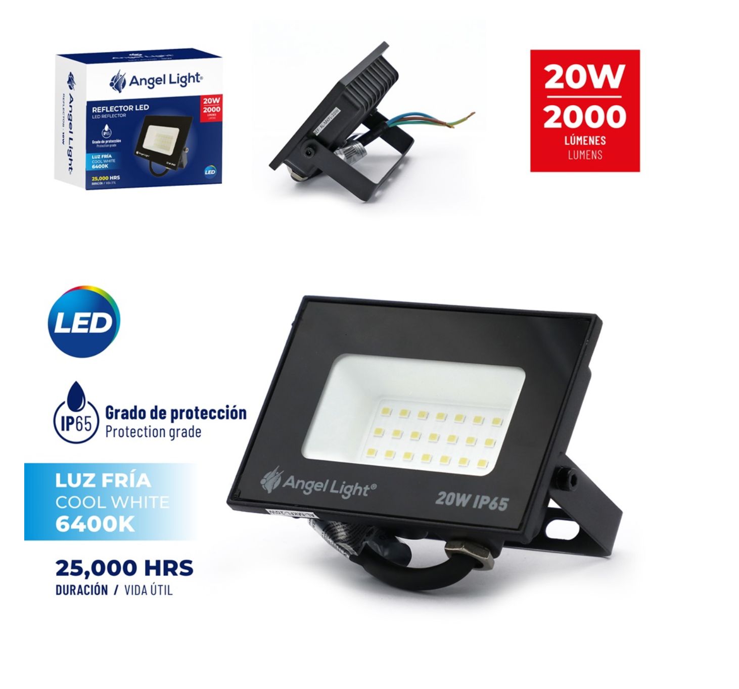 Reflector LED 20W – AL-MKFL-20W