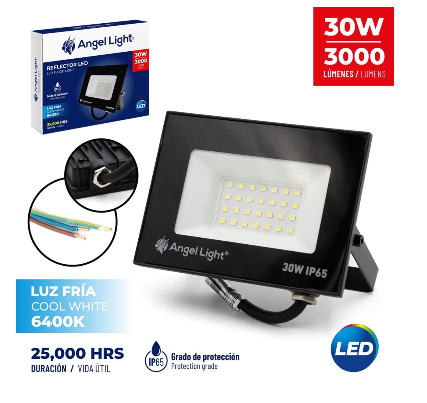 Reflector LED 30W – AL-MKFL-30W