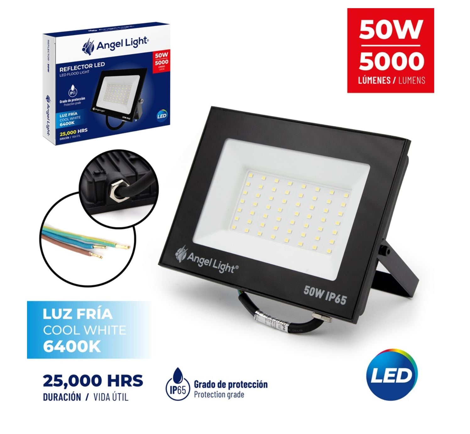 Reflector LED 50W – AL-MKFL-50W