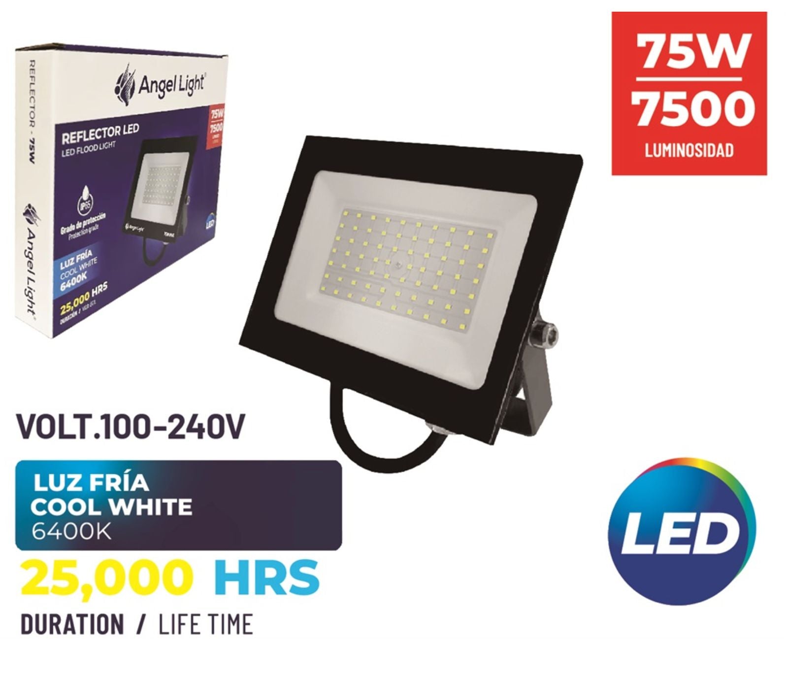 Reflector LED 75W – AL-MKFL-75W