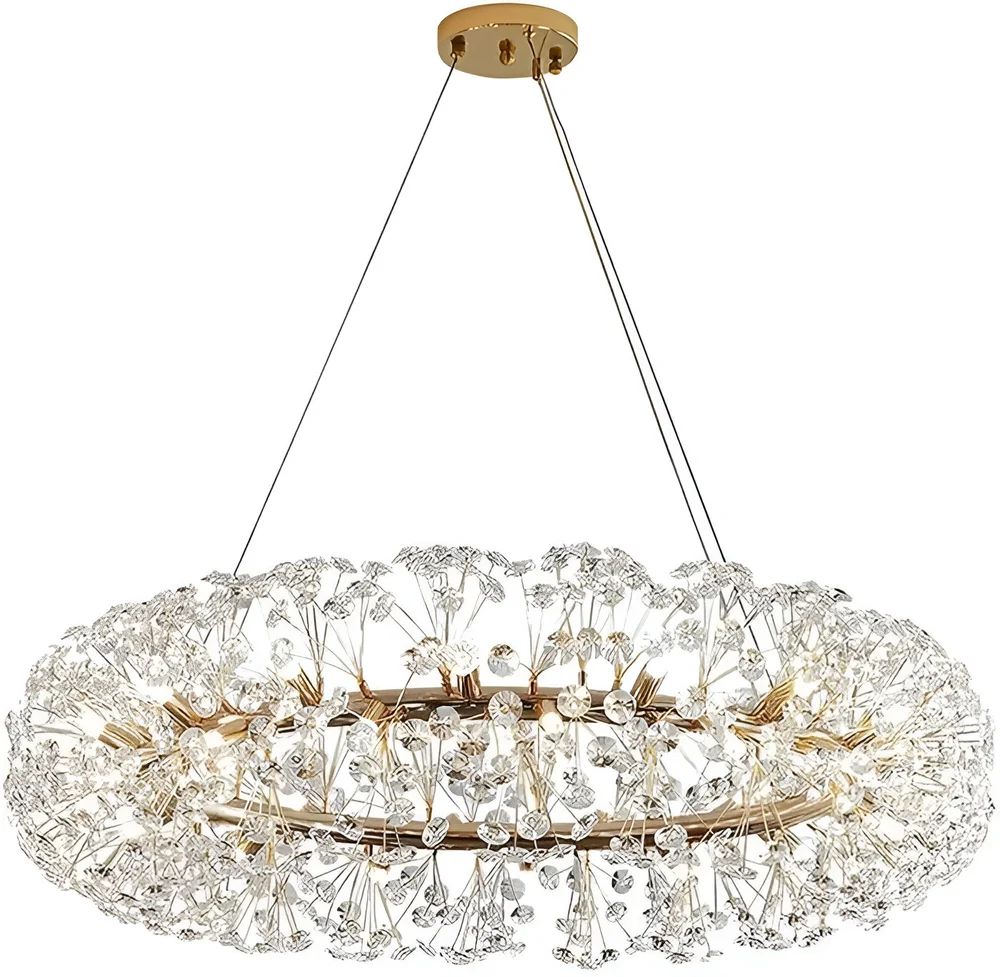 Candelabro de Cristal Floral