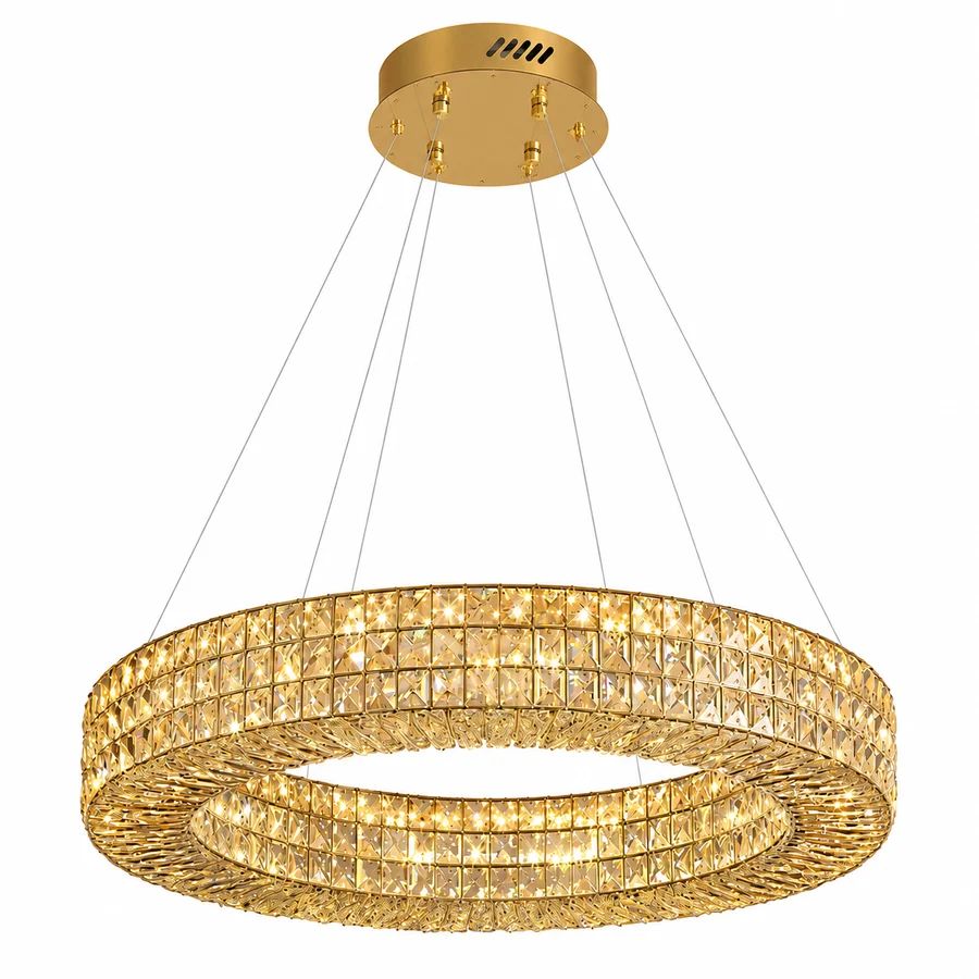 Candelabro de Cristal Anillo Grande